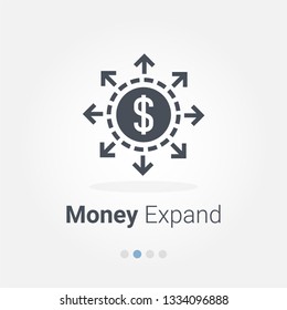 Money Expand Vector Icon