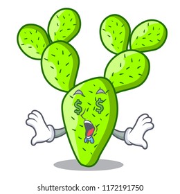 Money eye cartoon the prickly pear opuntia cactus