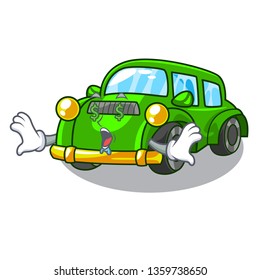Money eye classic car toys in cartoon shape