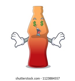 Money Eye Cola Bottle Jelly Candy Mascot Cartoon