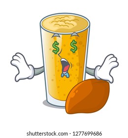 Money eye lassi mango in the character fridge