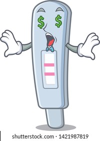 Money eye test pack above the character bathtub