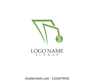 Money fast icon logo vector template