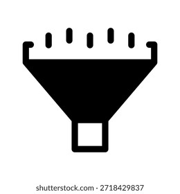 Ilustración de diseño de símbolo de Vector de icono de Filtrar de dinero