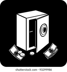 Money and finance. Banking - Vector icon