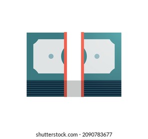 Money and finance flat vector illustration.