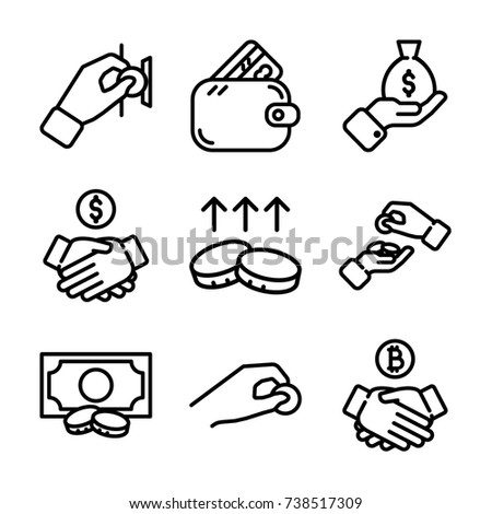 Money & Finance Icon Set