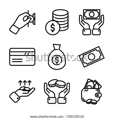 Money & Finance Icon Set
