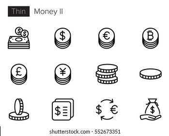 28,644 Dollar bill line icon Images, Stock Photos & Vectors | Shutterstock