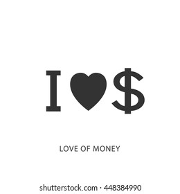 Money, finance, payments, investment and business icon vector.