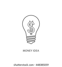 Money, finance, payments, investment and business icon vector.