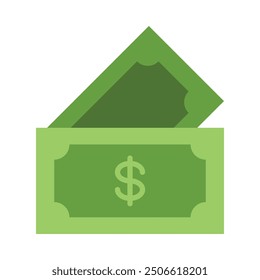 Money Flat Icon Design For Personal nad Commercial Use