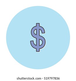 money flat icon vector