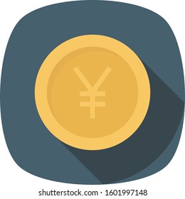 Money Flat icons for coin  & currency 