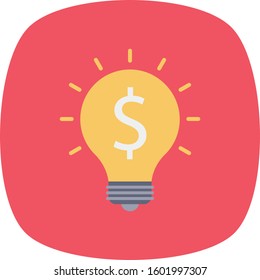 Money Flat icons for think  & creative 