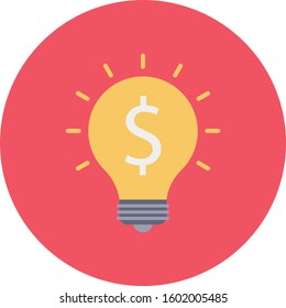 Money Flat icons for think  & creative 