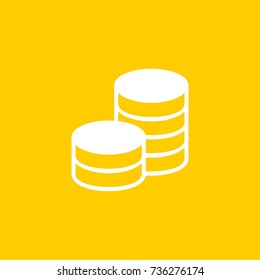 Money flat vector icon. Finance flat vector icon