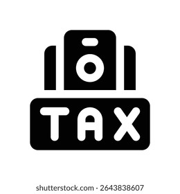 Icono de glifo de dinero. Icono de Vector fuerte y sólido para Sitios web, interfaces móviles, presentaciones y marca visual. Alta calidad y fácil de editar.
