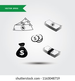 money graphic design template
