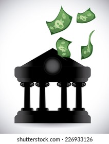 money graphic design , vector illustration