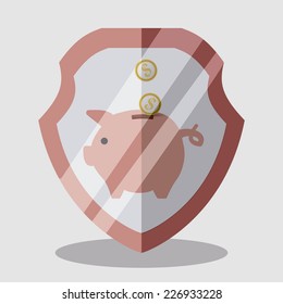 money graphic design , vector illustration