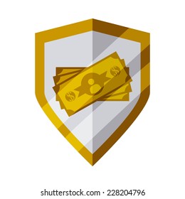 money graphic design , vector illustration