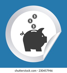 money graphic design , vector illustration