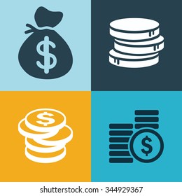 Money graphic design, vector illustration eps10