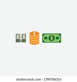 money graphic element Illustration template design