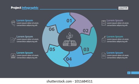 Money Growing Circle Slide Template