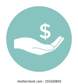 Money in hand