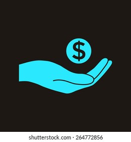 Money in hand