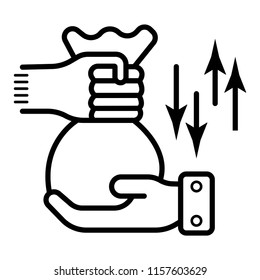 money in hand icon