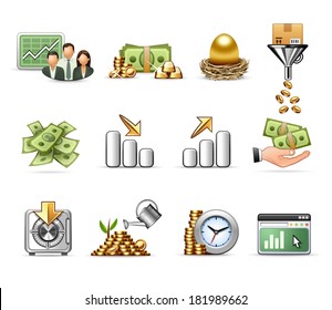 Money - Harmony icon set