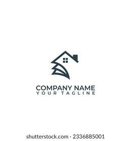 Money and House Logo Template