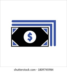 Icono de dinero para aplicaciones y sitios web