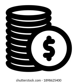 Money icon black outline, you can use for commercial