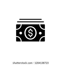 money icon business dollar cash payment system