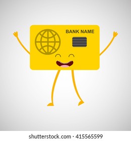 money icon character design 