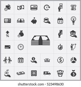 money icon. credit icons universal set for web and mobile money icon. credit icons universal set for web and mobile