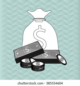 Money icon design 
