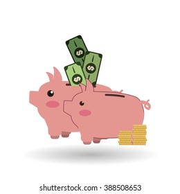Money icon design 