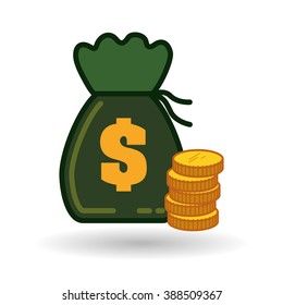 Money icon design 