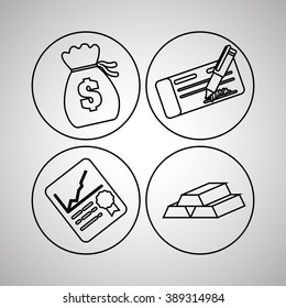 Money icon design 