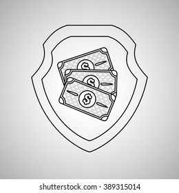 Money icon design 