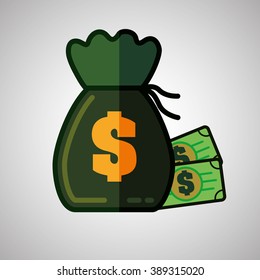 Money icon design 