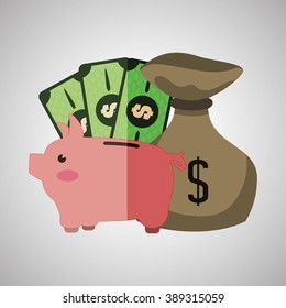 Money icon design 