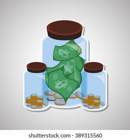 Money icon design 