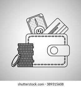 Money icon design 