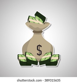 Money icon design 